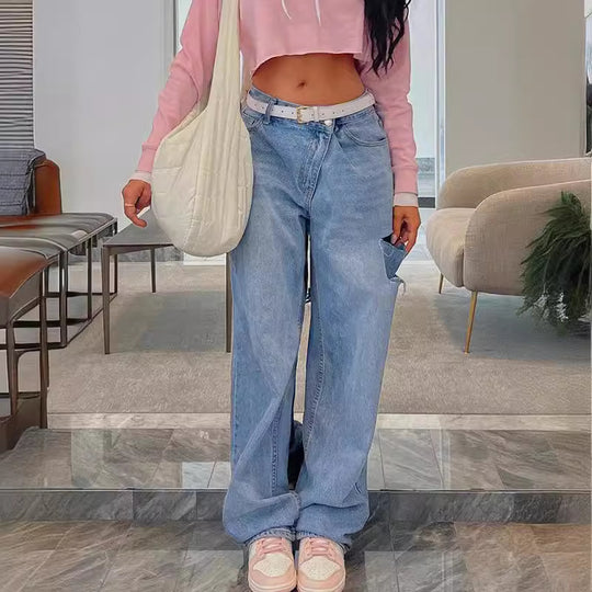 Damen lockere Jeans Heidi-Mode