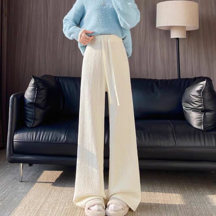 Damen gemütliche Loungehose im eleganten Schnitt Heidi-Mode