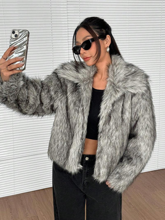 Damen Kunstpelzjacke Heidi-Mode