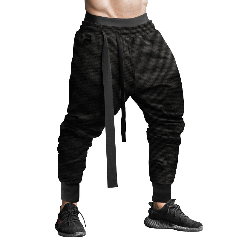 Herren Sportliche Relaxed Fit Jogginghose mit verstellbarem Bund Heidi-Mode