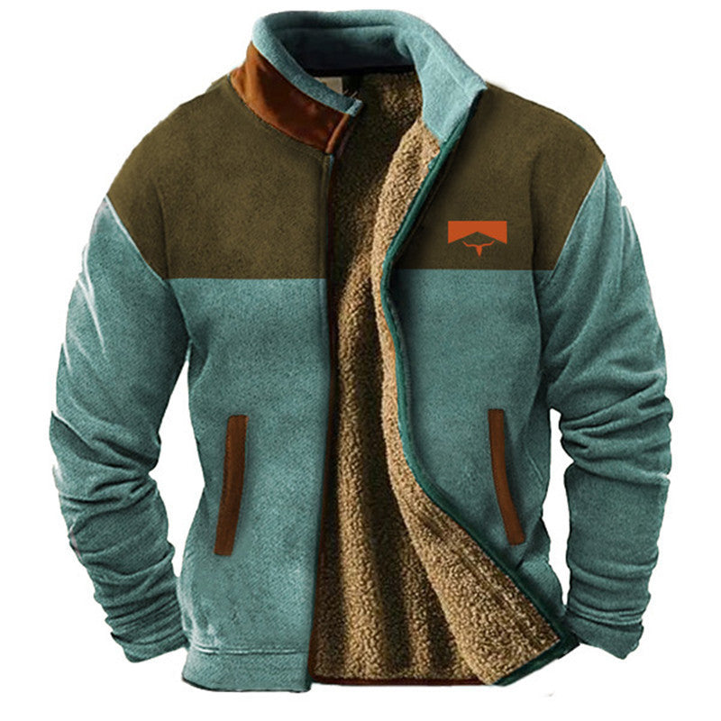 Outdoor Merino-Fleece Jacke Herren