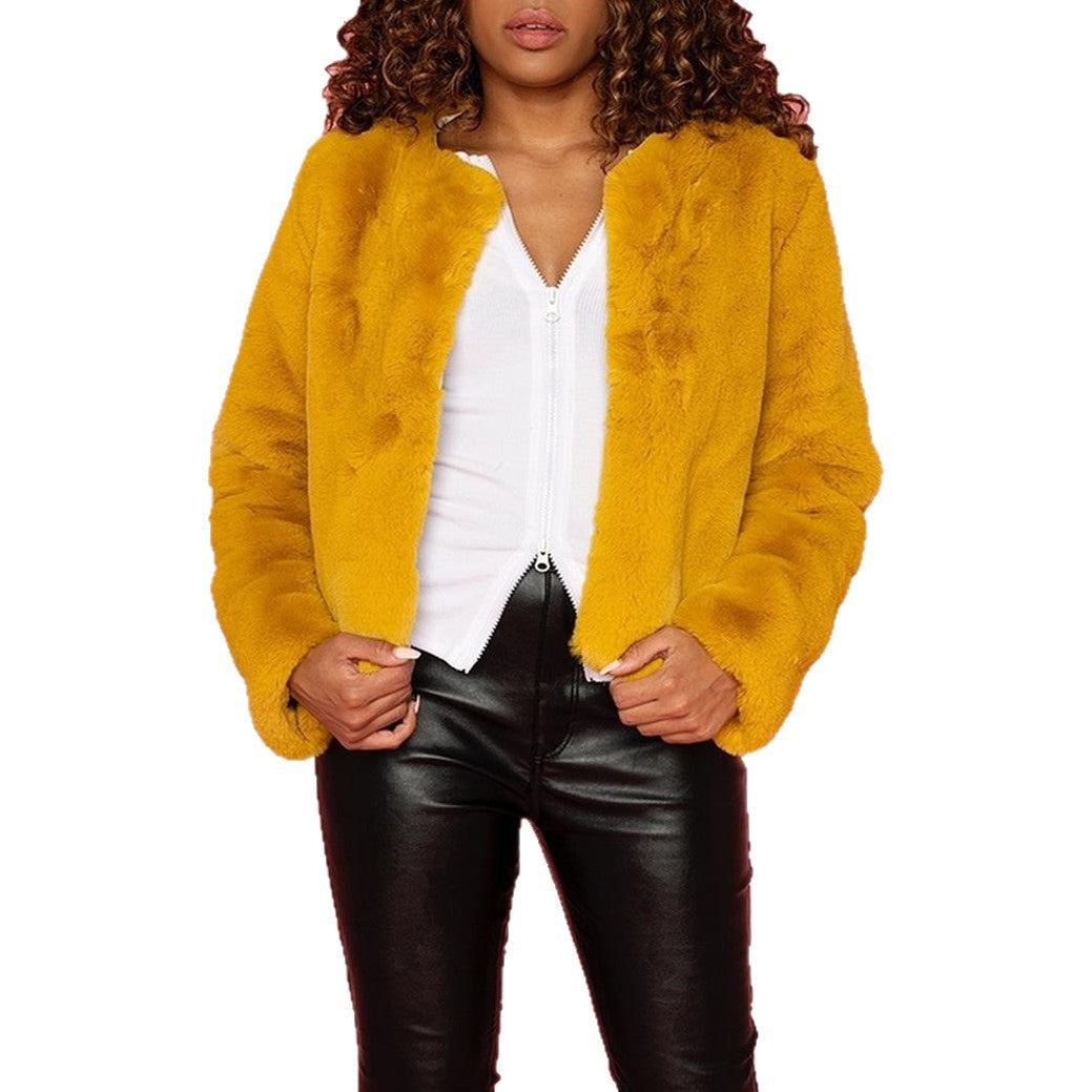 Damen Kuschelige Fleecejacke mit modischem Schnitt Heidi-Mode