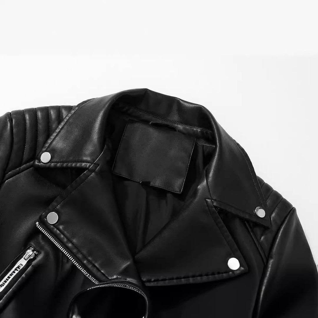 Damen Bikerjacke aus veganem Heidi-Mode