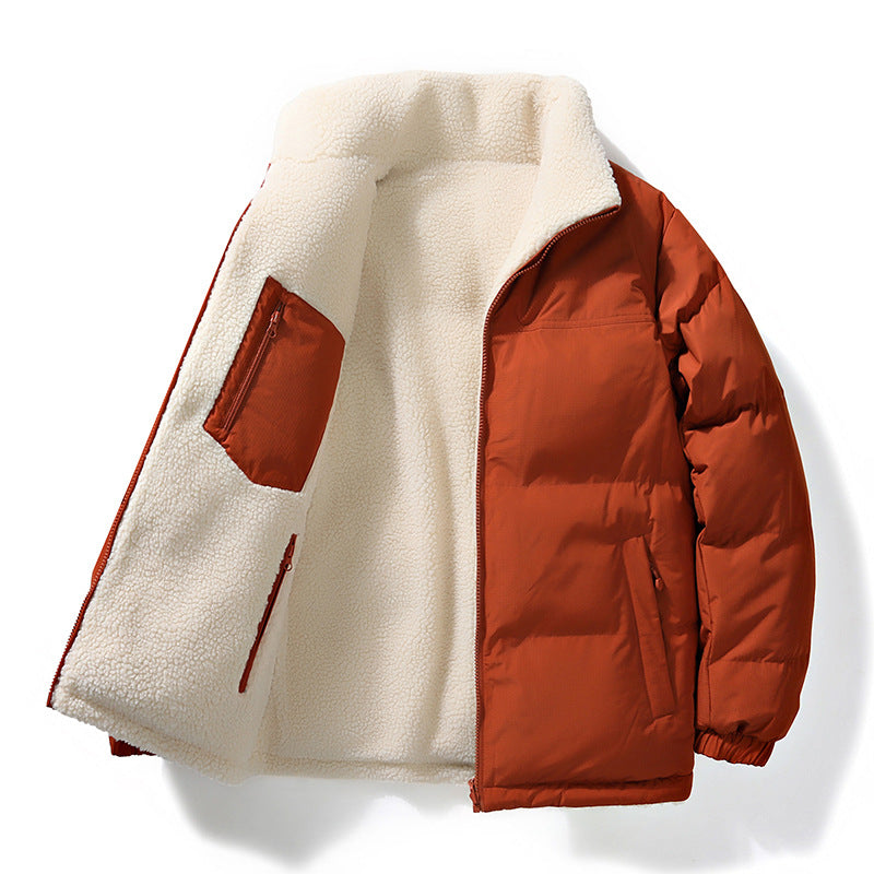 Damen warme Steppjacke mit kuscheligem Innenfutter und praktischen Taschen Heidi-Mode