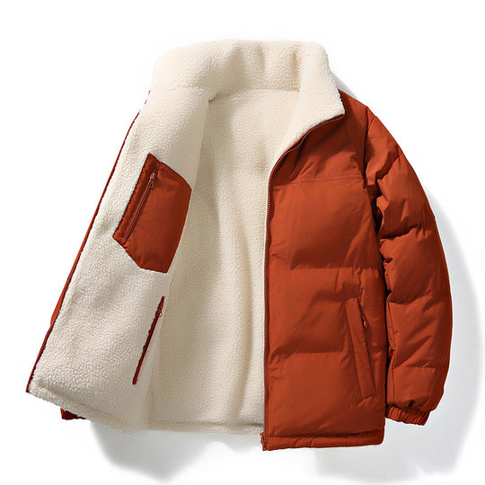 Damen warme Steppjacke mit kuscheligem Innenfutter und praktischen Taschen Heidi-Mode