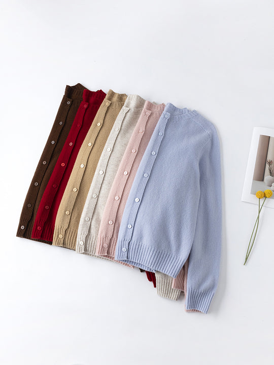 Femme Weicher Strick-Cardigan Heidi-Mode