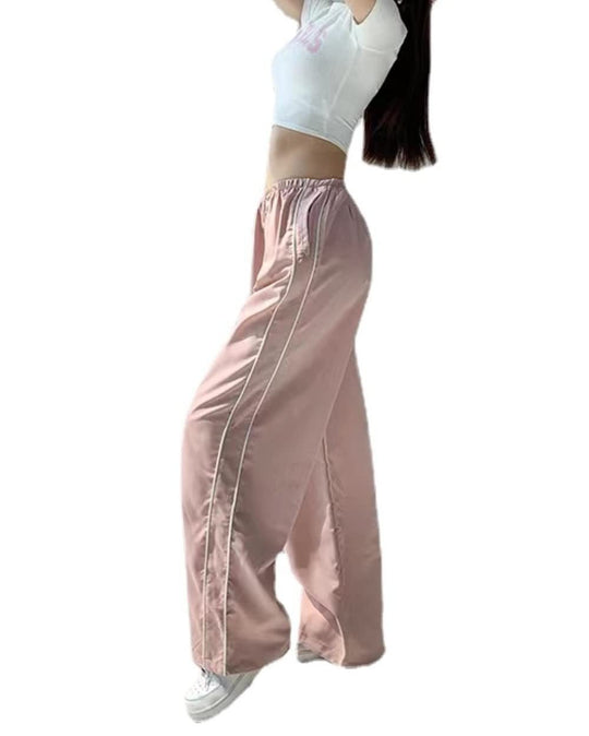 Damen Sportliche High-Waist Freizehhosen Heidi-Mode