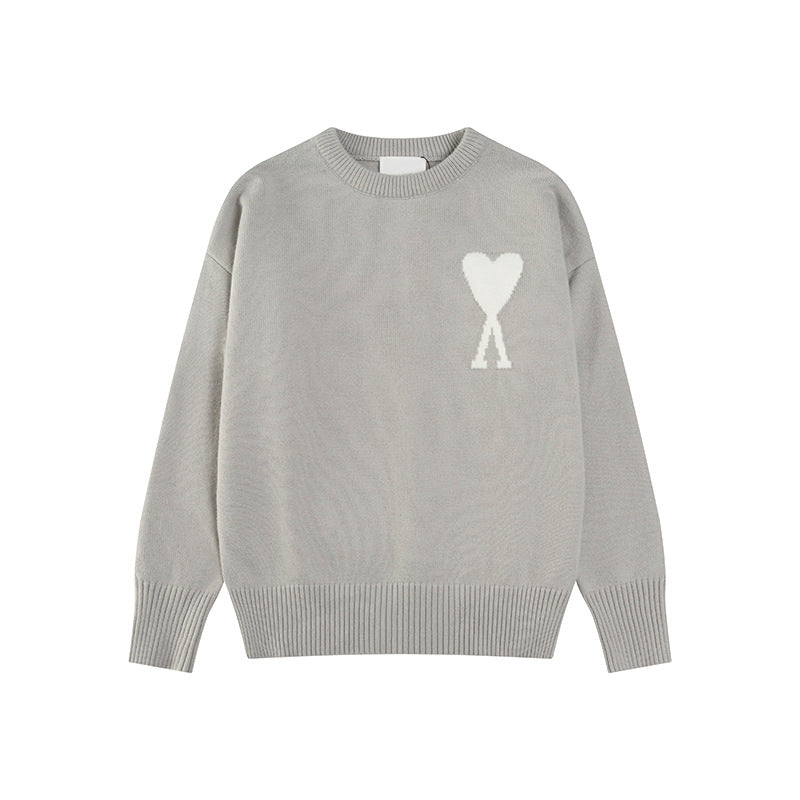 ✅ Heidi-Mode | Herzbestickter Damenpullover