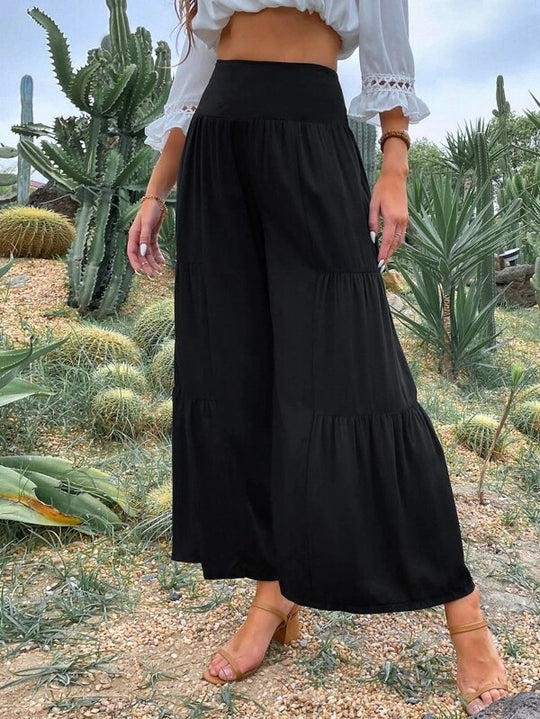 Damen weite Sommerhose Heidi-Mode