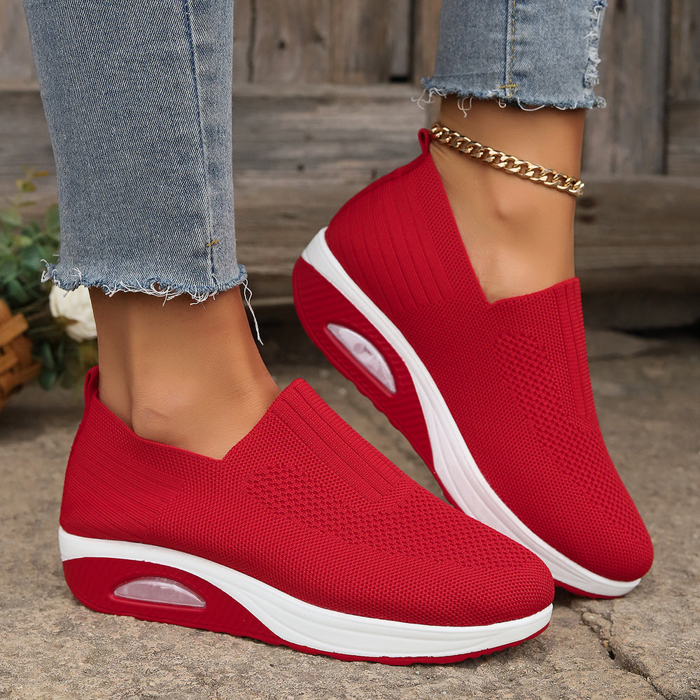 Damen Luftpolster Slipper Sneaker Heidi-Mode