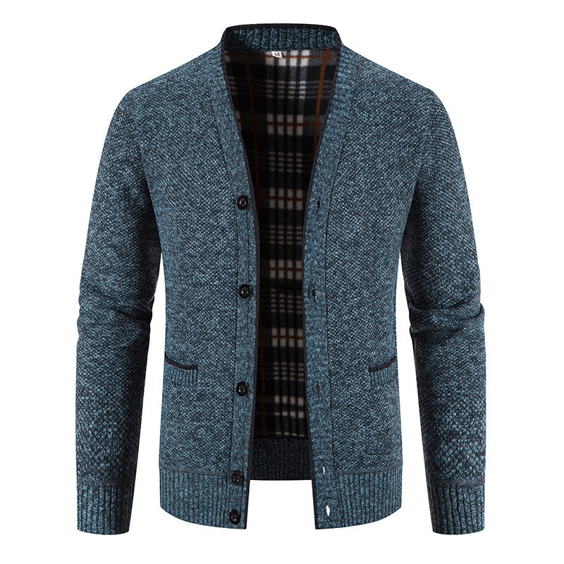 Herren Strickjacke mit modernem Design und klassischem Schnitt Heidi-Mode