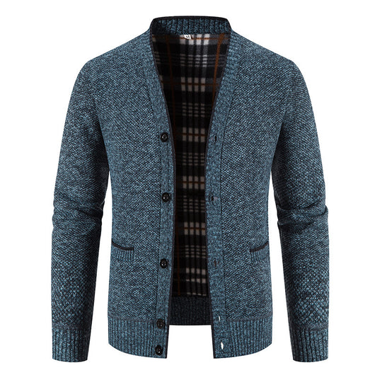 Herren Strickjacke mit modernem Design und klassischem Schnitt Heidi-Mode