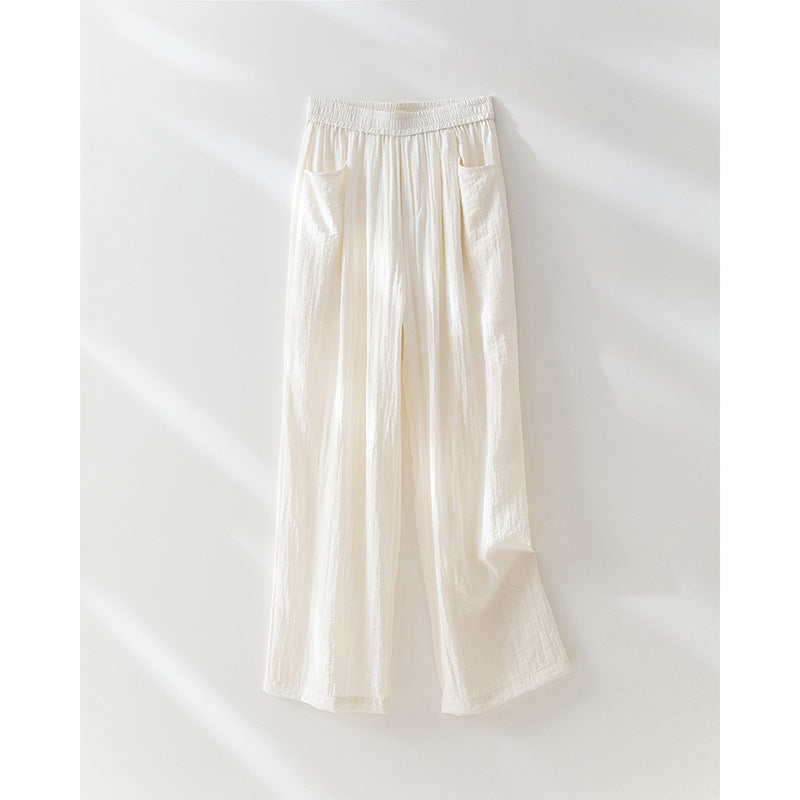 Femme Airy Weite Leinenhose Heidi-Mode