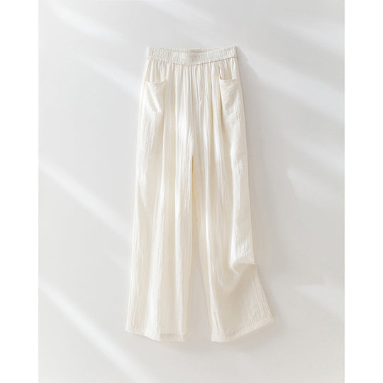 Femme Airy Weite Leinenhose Heidi-Mode
