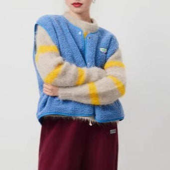 Damen komfortable Fleece-Weste Heidi-Mode