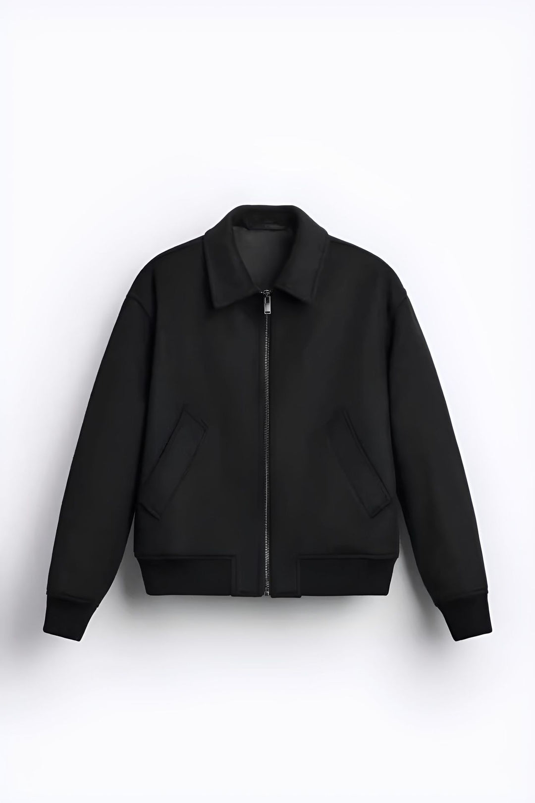 Herren Fleecejacke im sportlichen Stil mit praktischem Reißverschluss und seitlichen Taschen Heidi-Mode