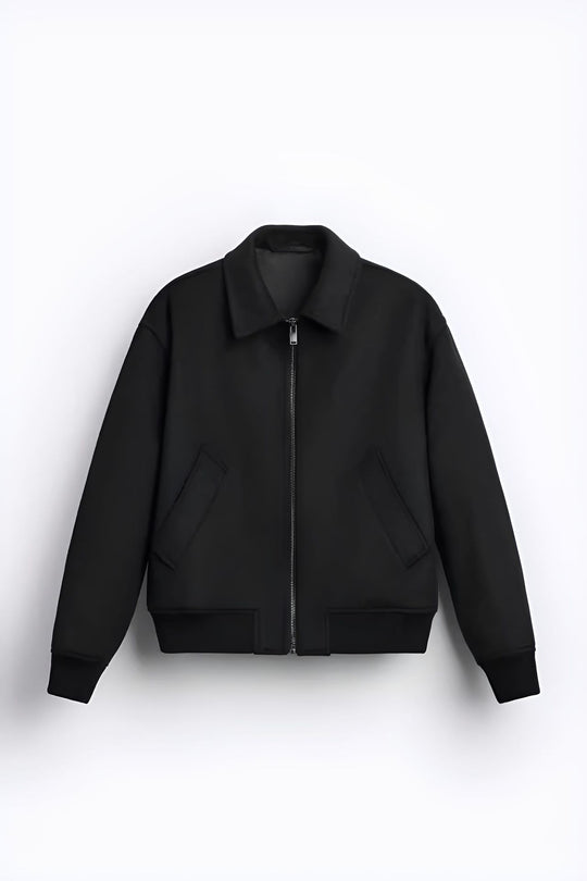 Herren Fleecejacke im sportlichen Stil mit praktischem Reißverschluss und seitlichen Taschen Heidi-Mode