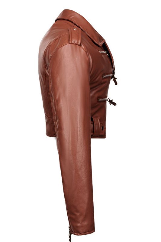 Heidi-Mode | Kurze PU-Lederjacke