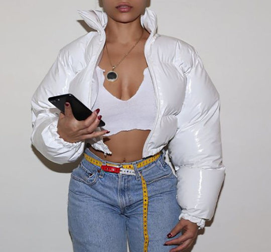 Damen modische, Daunenjacke Heidi-Mode