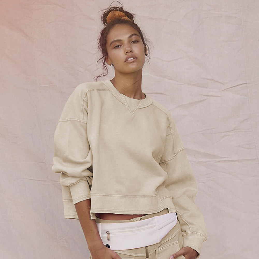 Damen Oversized Sweatshirt Heidi-Mode