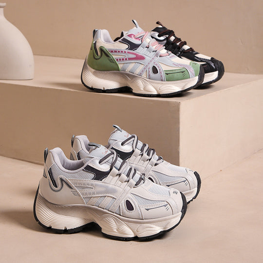Damen Sportliche Lauf Sneakers mit dämpfender Technologie und atmungsaktivem Obermaterial Heidi-Mode