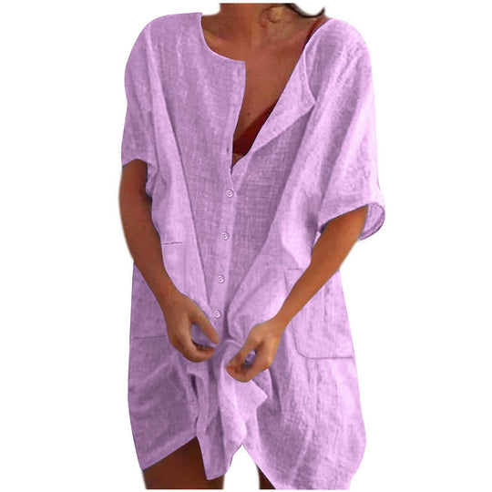 Damen lässiges Strandkleid Heidi-Mode