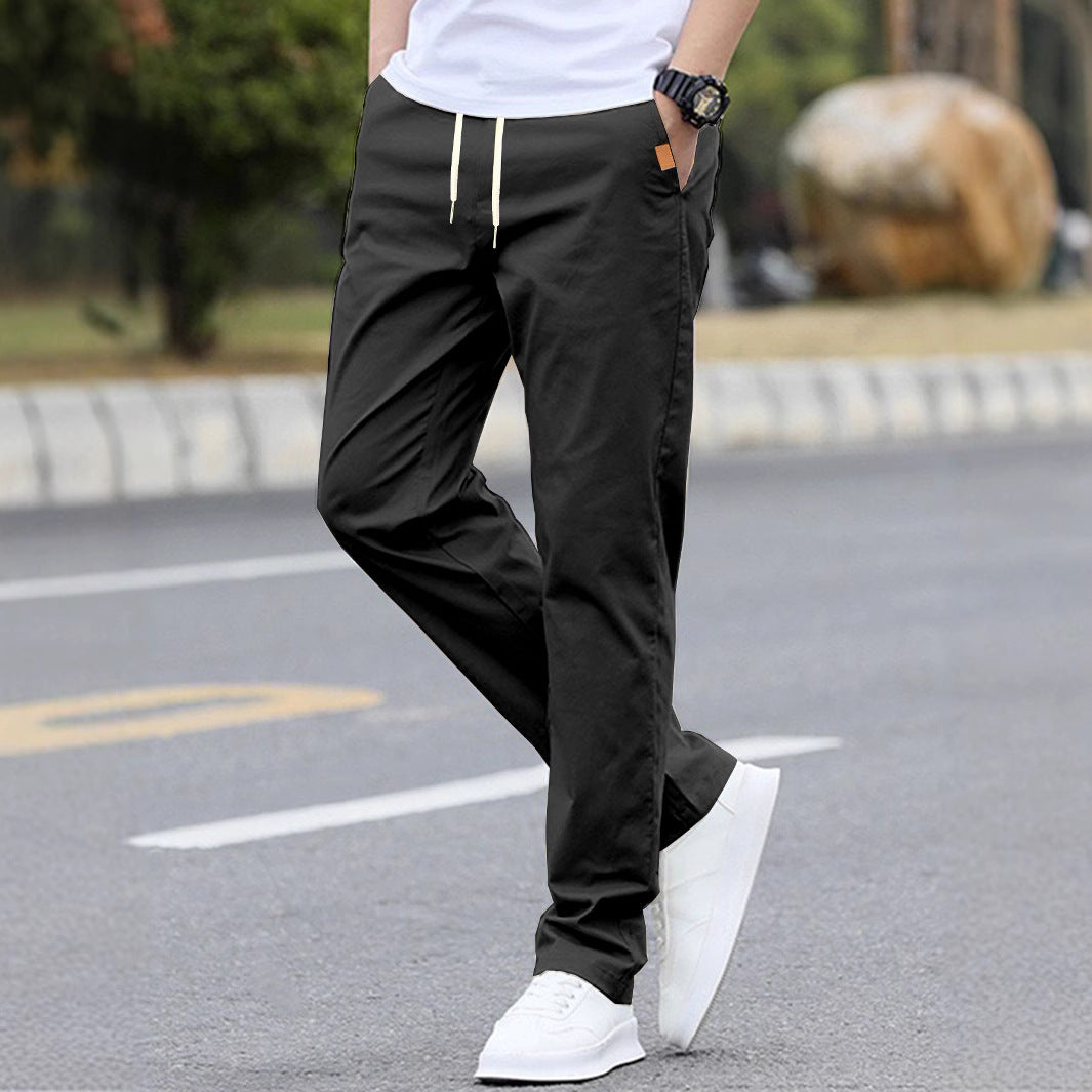 Herren Freizeit-Hose mit atmungsaktivem Material und elastischem Bund Heidi-Mode