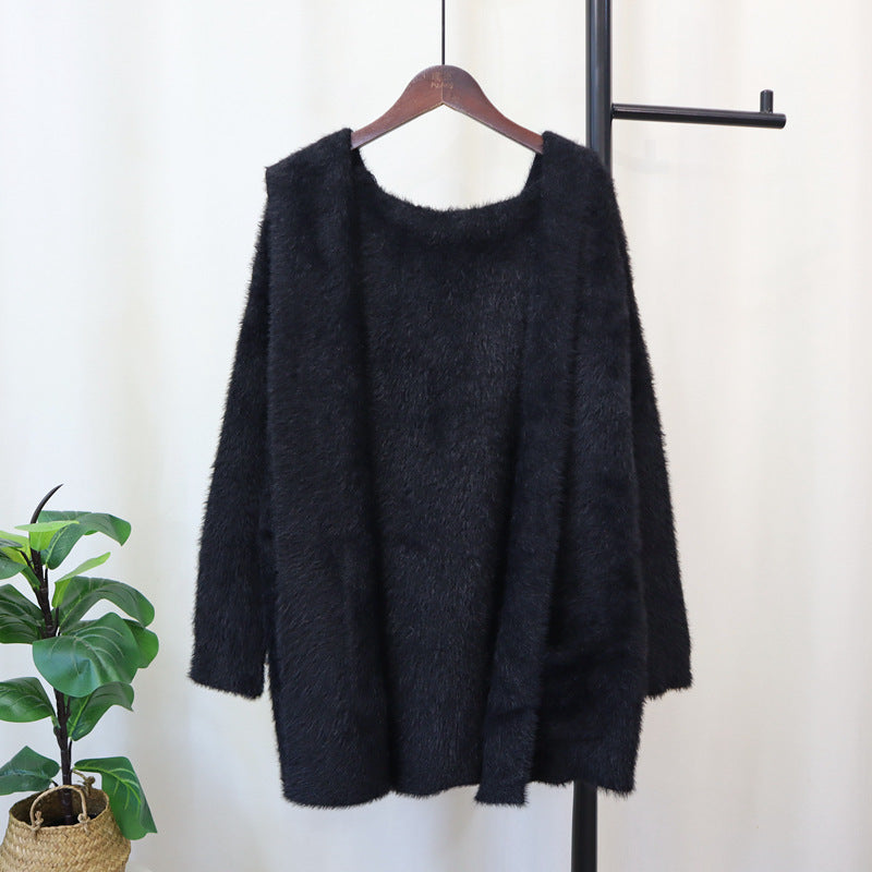 Damen Kuscheliger Cardigan mit langen Ärmeln und praktischen Taschen Heidi-Mode