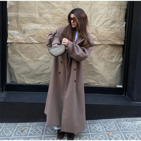 Herren lange elegante Doppelreiher Heidi-Mode