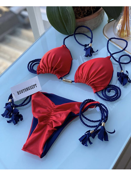Heidi Mode | Sexy Dreieckstasche Bikini