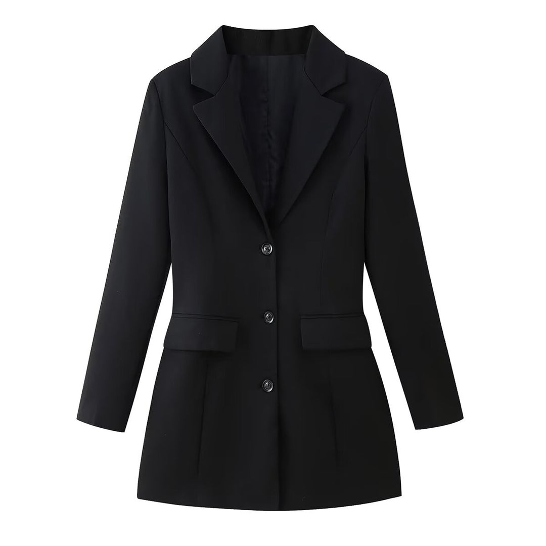Damen Blazer mit tailliertem Schnitt und eleganten Details Heidi-Mode