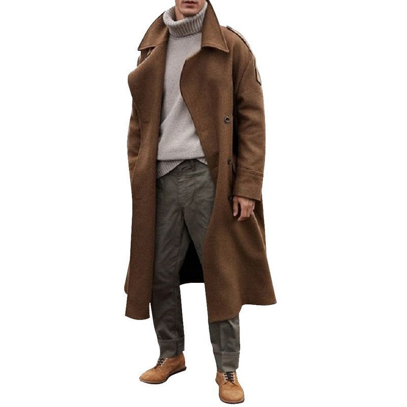 Herren langer Trenchcoat Heidi-Mode