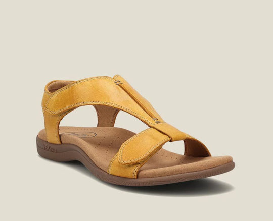 Damen Freizeit-Sandalen mit verstellbaren Riemen und ergonomischem Fußbett Heidi-Mode