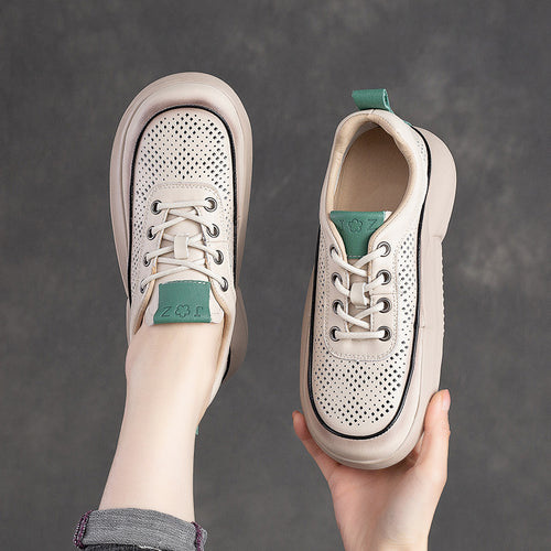 Damen Sneaker mit atmungsaktiver Netzoberfläche und dämpfender Sohle Heidi-Mode