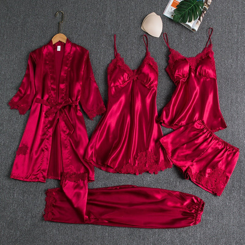 Rot Pyjama-Set