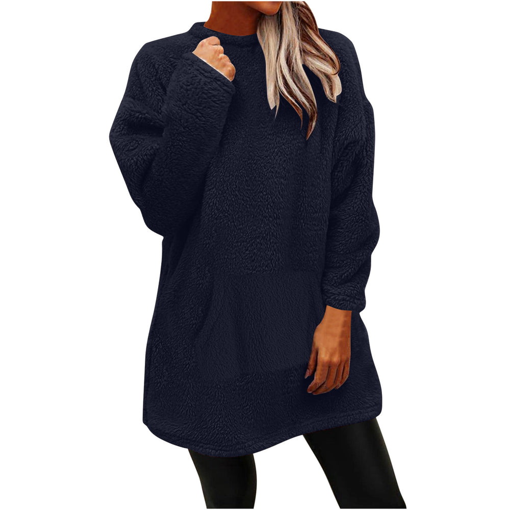 Damen Kuscheliger Oversize-Pullover Heidi-Mode