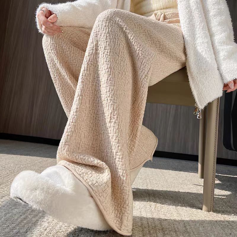 Damen gemütliche Loungehose im eleganten Schnitt Heidi-Mode