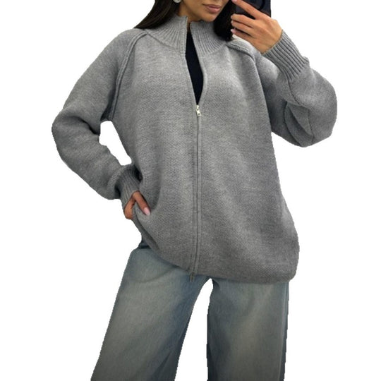 Damen modischer Strickpullover Heidi-Mode