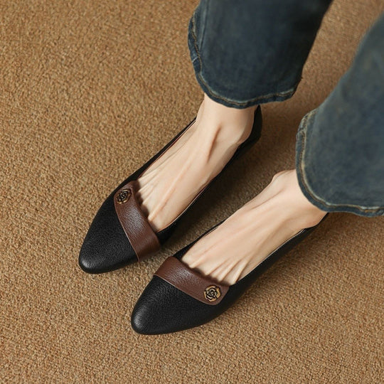 Damen Pumps mit elegantem Design und rutschfestem Blockabsatz Heidi-Mode