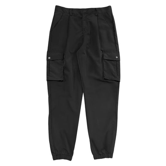 Herren Cargo-Hose mit  elastischem Bund und praktischen Taschen Heidi-Mode