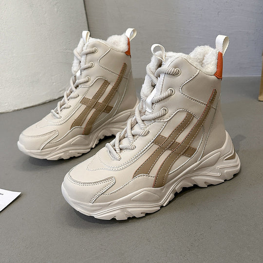 Damen Plüschgefütterte Winter Sneakers Heidi-Mode