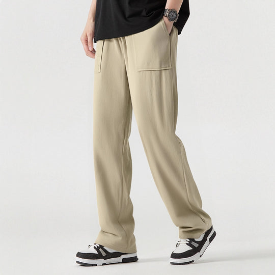 Herren Bequeme Cargo-Hose mit praktischen Taschen und elastischem Bund Heidi-Mode