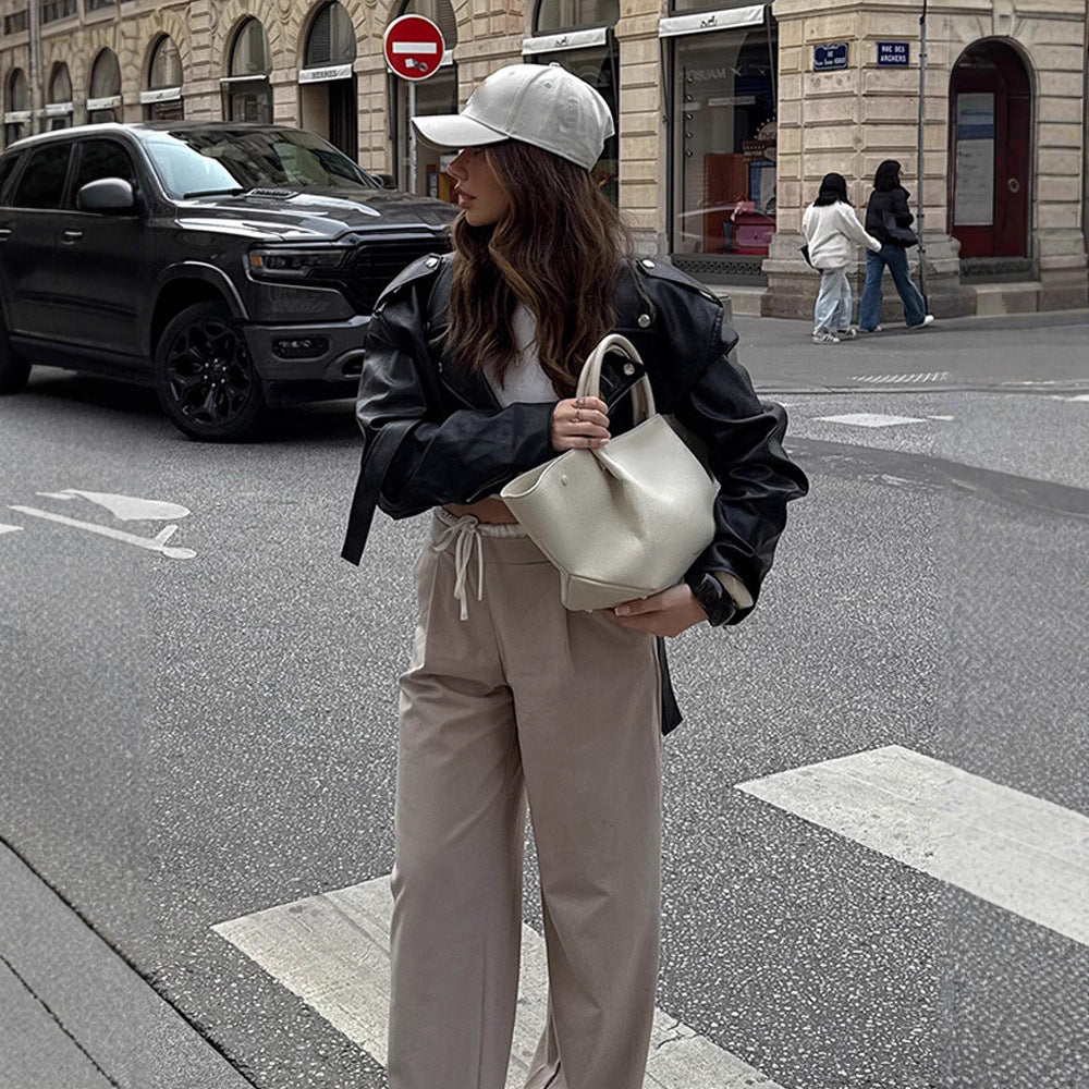 Damen cropped jacke Heidi-Mode