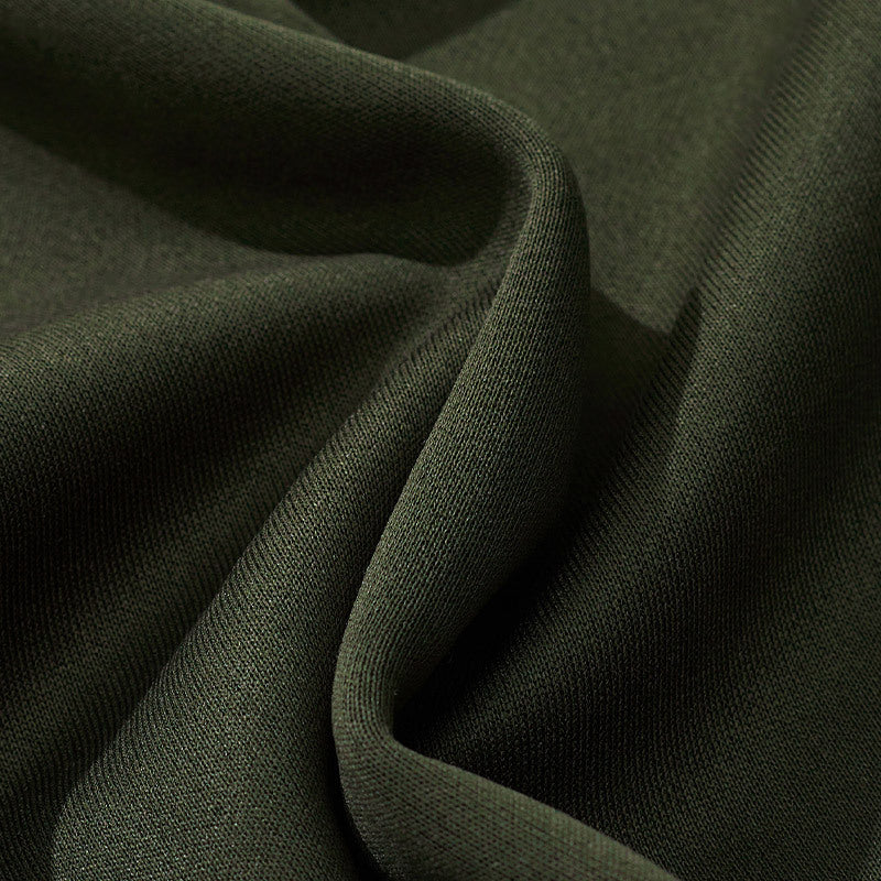 Herren Langarm Polohemd aus weicher Baumwolle mit sportlichen Akzenten Heidi-Mode