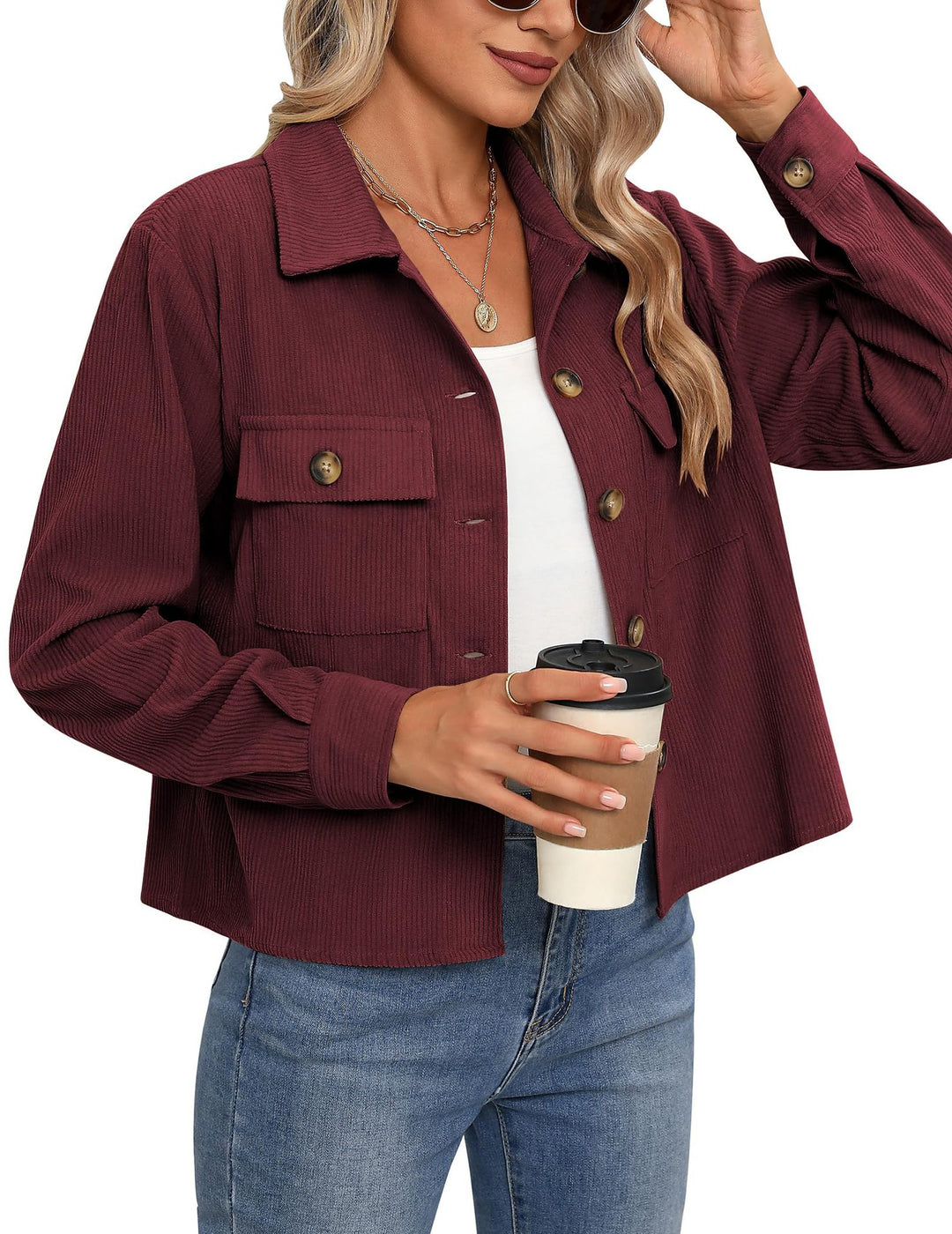 Damen Utility-Jacke Heidi-Mode