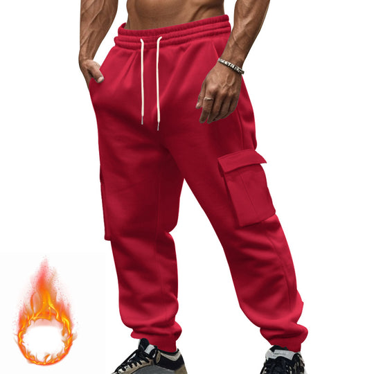 Herren Cargo-Jogginghose mit seitlichen Taschen und komfortablem Schnitt Heidi-Mode
