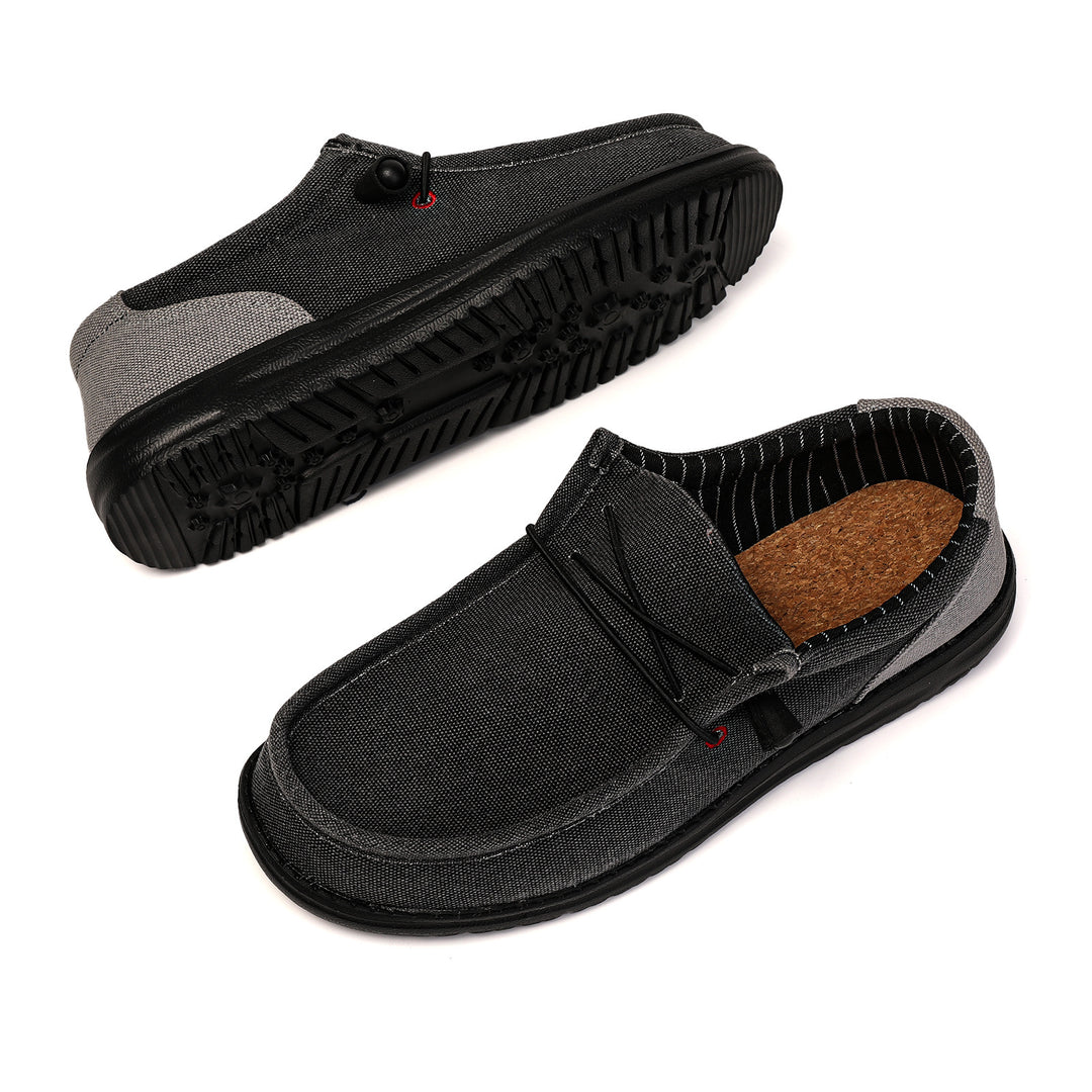 Herren Freizeit Slipper Deck Schuhe Heidi-Mode