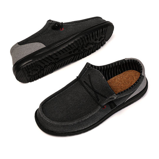 Herren Freizeit Slipper Deck Schuhe Heidi-Mode