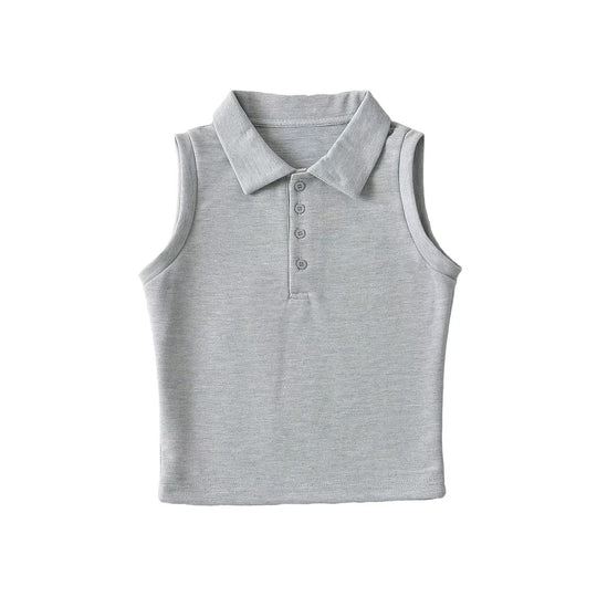 Damen Polo-Top ohne Ärmel mit feuchtigkeitsregulierender Funktion Heidi-Mode