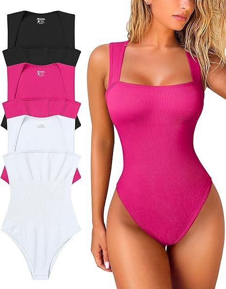Damen Schwimmanzug mit quadratischem Ausschnitt und bequemen Trägern Heidi-Mode